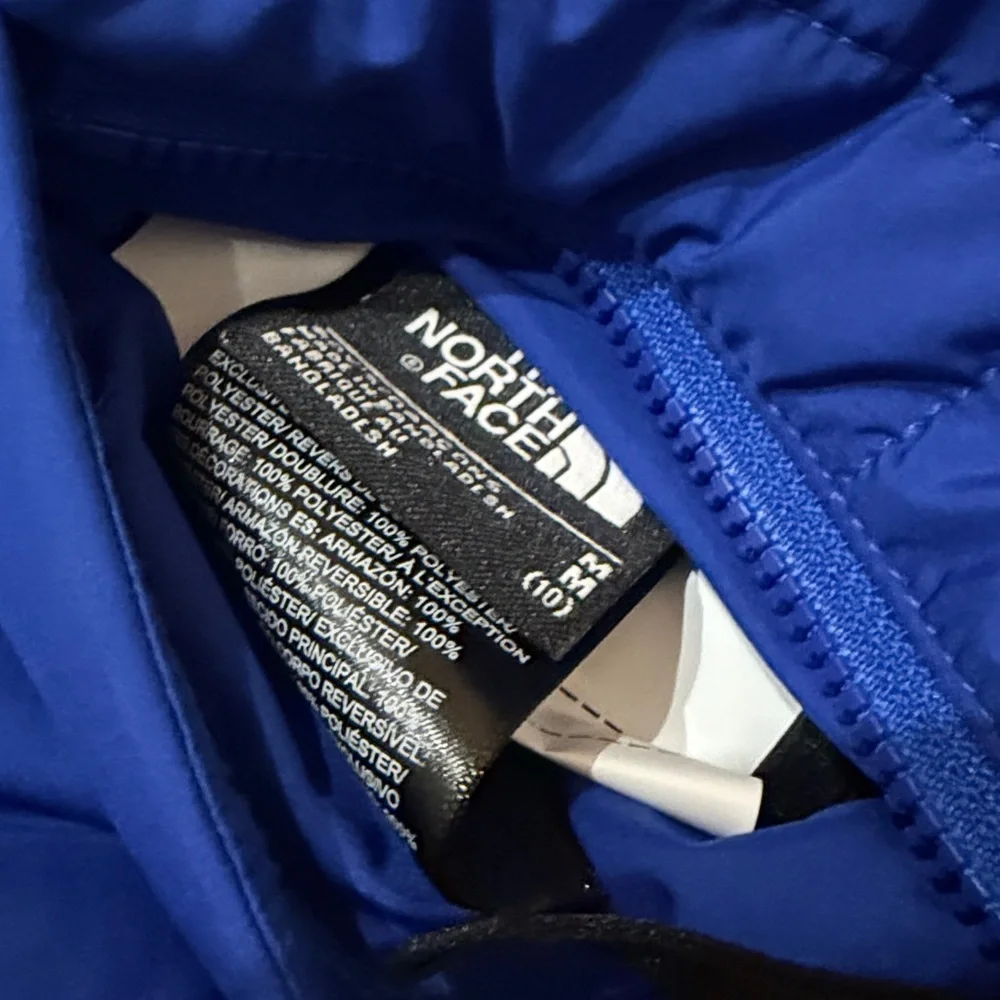 The North Face Boys Reversible Shasta Full Zip Hooded Insulated Jacket